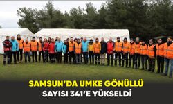 Samsun’da UMKE gönüllü sayısı 341’e yükseldi