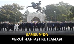 Samsun’da Vergi Haftası kutlaması
