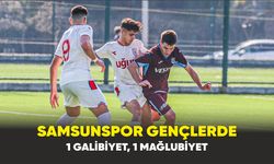 Samsunspor gençlerde  1 galibiyet, 1 mağlubiyet