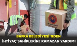 Bafra Belediyesi’nden İhtiyaç Sahiplerine Ramazan Yardımı