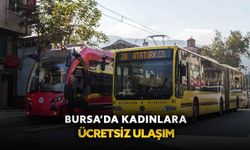 Bursa’da kadınlara ücretsiz ulaşım