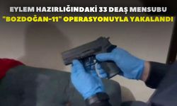 Eylem hazırlığındaki 33 DEAŞ mensubu "Bozdoğan-11" operasyonuyla yakalandı