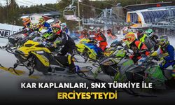 Kar kaplanları, SNX Türkiye ile Erciyes’teydi