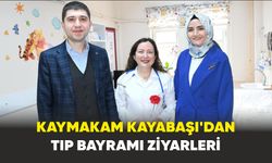 Alaçam Kaymakamı Kayabaşı,Alaçam Devlet Hastanesi ve Alaçam Toplum Sağlığı Merkezini ziyaret etti