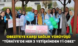Samsun'da Obeziteye Karşı Sağlık Yürüyüşü