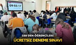 SBB’den öğrencilere ücretsiz deneme sınavı