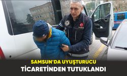Samsun’da adliyeye sevk edilen şahıs uyuşturucu ticaretinden tutuklandı