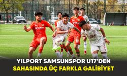 Yılport Samsunspor U17'den sahasında üç farkla galibiyet