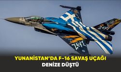 Yunanistan’da F-16 savaş uçağı denize düştü