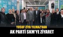 Yusuf Ziya Yılmaz'dan  AK Parti SKM'ye ziyaret