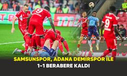 Samsunspor: 1 - Adana Demirspor: 1