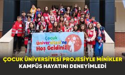 Samsun’da Çocuk Üniversitesi projesiyle minikler kampüs hayatını deneyimledi