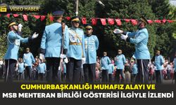 Cumhurbaşkanlığı Muhafız Alayı ve MSB Mehteran Birliği'nden muhteşem gösteri
