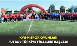 KYGM Spor Oyunları Futbol Türkiye Finalleri başladı