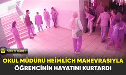 Okul müdürü Heimlich manevrasıyla öğrencinin hayatını kurtardı