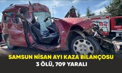 Samsun Nisan ayı kaza bilançosu: 3 ölü, 709 yaralı
