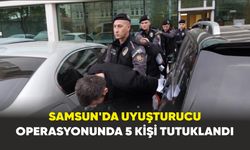 Samsun’da uyuşturucu operasyonunda 5 kişi tutuklandı