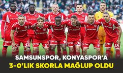 Samsunspor, Konyaspor'a 3-0’lık skorla mağlup oldu