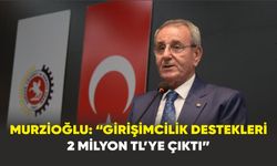 Murzioğlu: “Girişimcilik destekleri 2 milyon TL’ye çıktı”