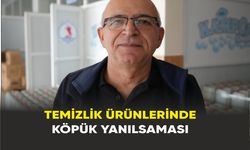 OMÜ Fen Fakültesi Öğretim Üyesi Prof. Dr. Erbil Ağar Temizlik Malzemelerinde Doğru Bilinen Yanlışlar Var