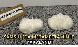 SAMSUN'DA 500 GRAM METAMFETAMİNLE YAKALANDI