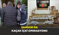 Samsun’da kaçak içki operasyonu: 3 kişi adliyede sevk edildi