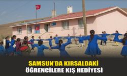 Samsun’da Köy Okullarındaki Çocuklara Kış Hediyesi