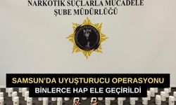 Samsun’da Uyuşturucu Operasyonu: Binlerce Sentetik Hap Ele Geçirildi