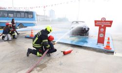 Mersin'de Öğrenciler itfaiyecilik'i Yakından Tanıdı
