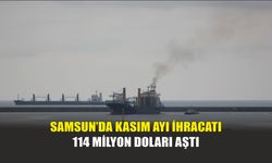 Samsun’da Kasım Ayı İhracatı 114 Milyon Doları Aştı