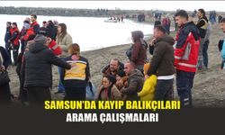 Samsun’da Kayıp Balıkçıları Arama Çalışmaları