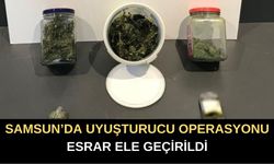 Samsun’da Uyuşturucu Operasyonu: Esrar Ele Geçirildi