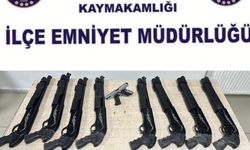 Gaziantep'te Yapılan Operasyonda 13 Silah Ele Geçirildi, 2 Gözaltı