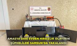 Amasya’daki Evden Hırsızlık Olayının Şüphelileri Samsun’da Yakalandı