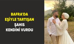 Bafra'da eşiyle tartışan şahıs kendini vurdu