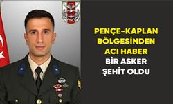 Pençe-Kaplan Bölgesinden Acı Haber: Bir Asker Şehit Oldu