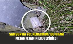 Samsun’da Yol Kenarında 100 Gram Metamfetamin Ele Geçirildi