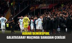 Adana Demirspor, Galatasaray Maçında Sahadan Çekildi