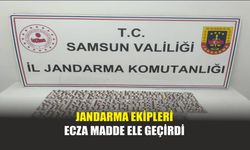 Jandarma Ekipleri Ecza Madde Ele Geçirdi