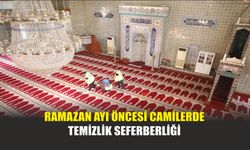 Ramazan Ayı Öncesi Camilerde Temizlik Seferberliği