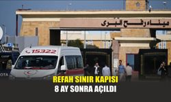 Refah Sınır Kapısı 8 Ay Sonra Açıldı