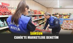 Samsun Canik’te Marketlere Denetim