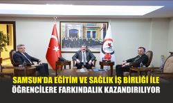 Samsun’da Eğitim ve Sağlık İş Birliği ile Öğrencilere Farkındalık Kazandırılıyor