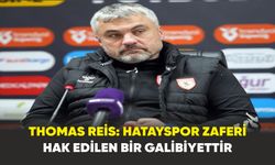 Thomas Reis: Hatayspor Zaferi Hak Edilen Bir Galibiyettir