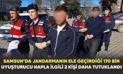 Samsun’da Jandarmadan Uyuşturucu Operasyonu, 170 Bin 755 Sentetik Hap Ele Geçirildi