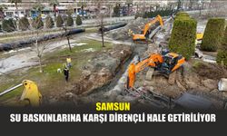 Samsun Su Baskınlarına Karşı Dirençli Hale Getiriliyor