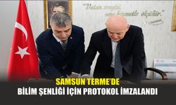 Samsun Terme’de Bilim Şenliği İçin Protokol İmzalandı