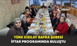 Türk Kızılay Bafra Şubesi İftar Programında Buluştu