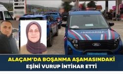 Alaçam'da boşanma aşamasındaki eşini vurup intihar etti