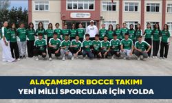 Alaçamspor Bocce Takımı Yeni Milli sporcular için yolda